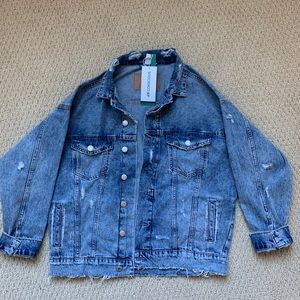 H&M oversized denim jacket